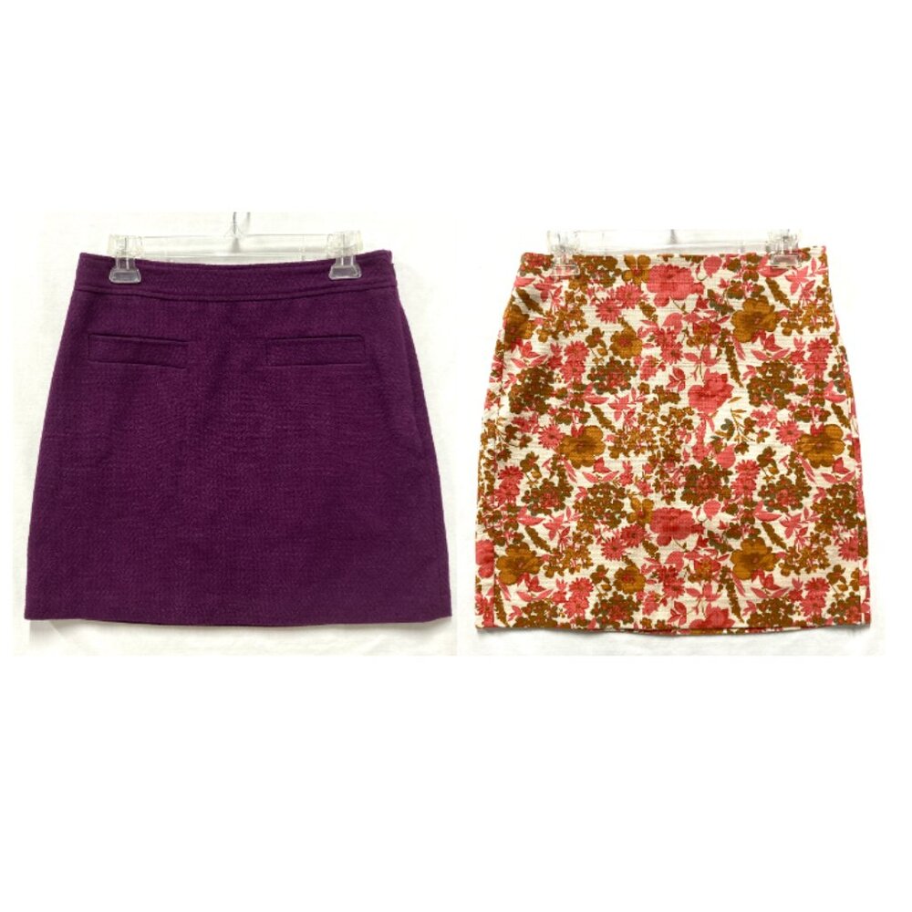 Womens LOFT Mini Skirt Lot Size 4